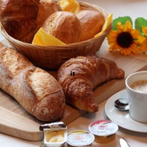 Petit déjeuner du 1er jour